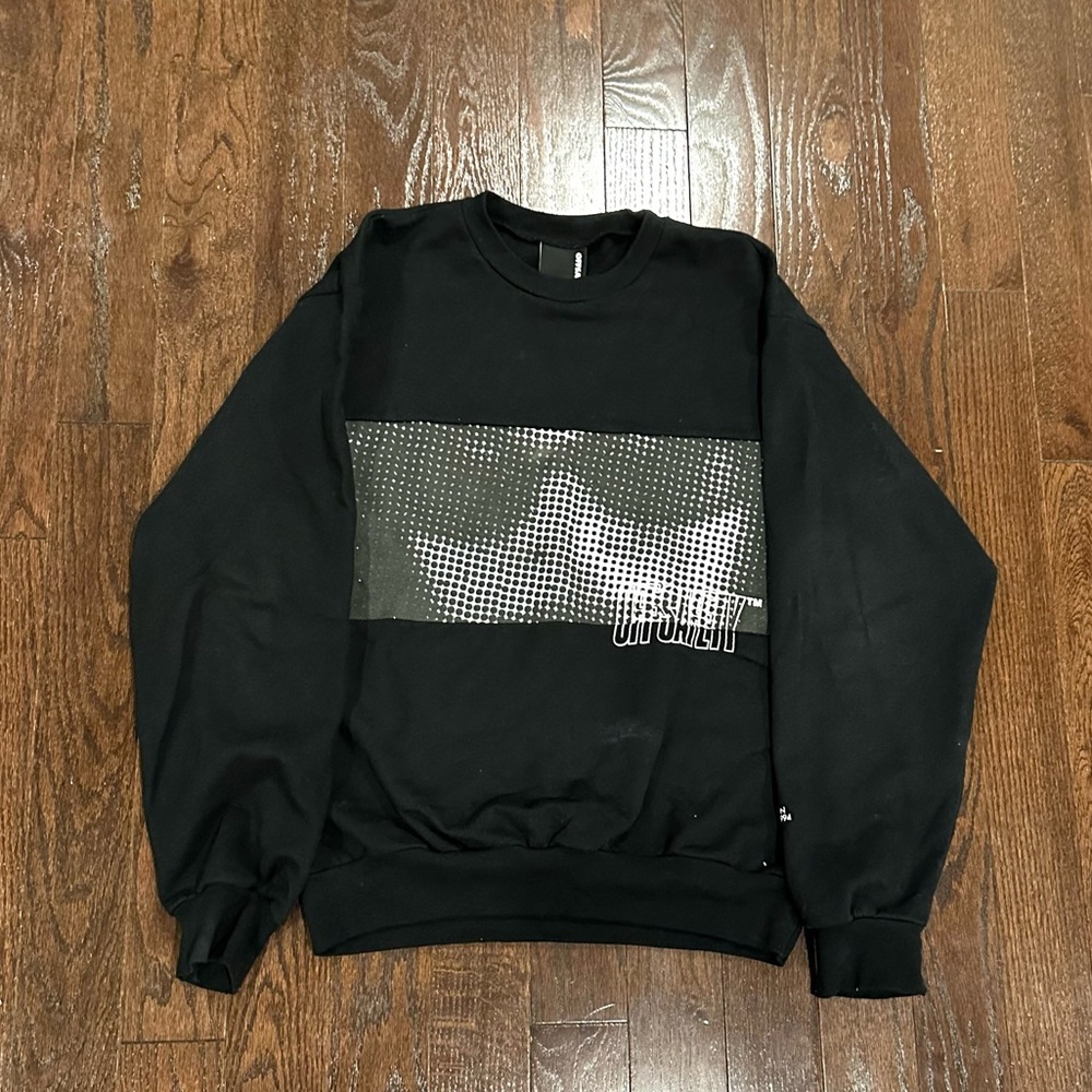 Off Safety x Aaliyah Sunglasses Graphic Crew Neck Sweatshirt